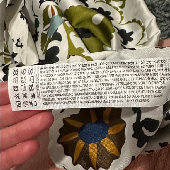 MANGO Printed Wide-Leg Pants – Size Small - Picture 13 of 14